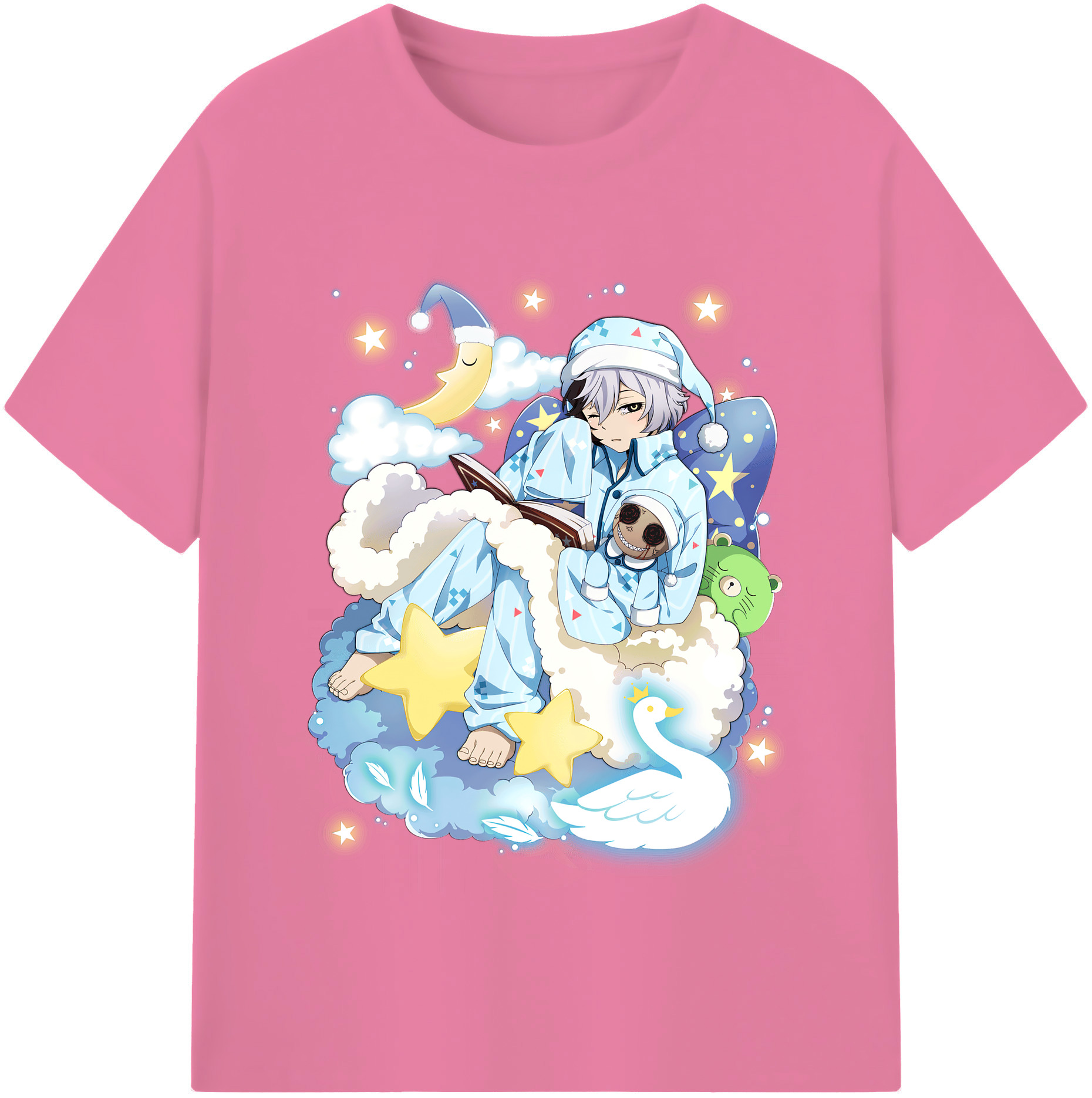 （画像用） 文豪ストレイドッグス Bungo Stray Dogs 綿100％半袖Tシャツ（フロントプリント）